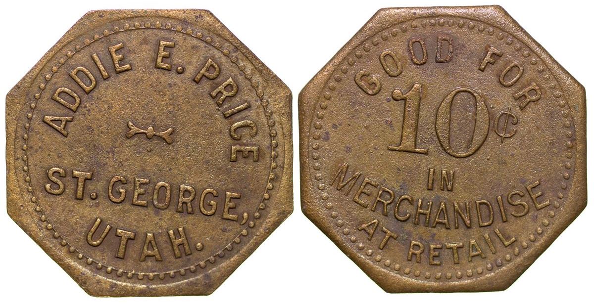 Addie E. Price Trade Token