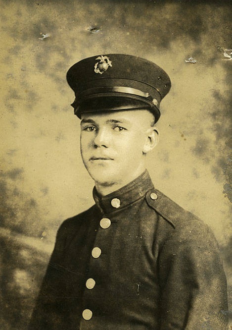 Private Hans M. Naegle, USMC