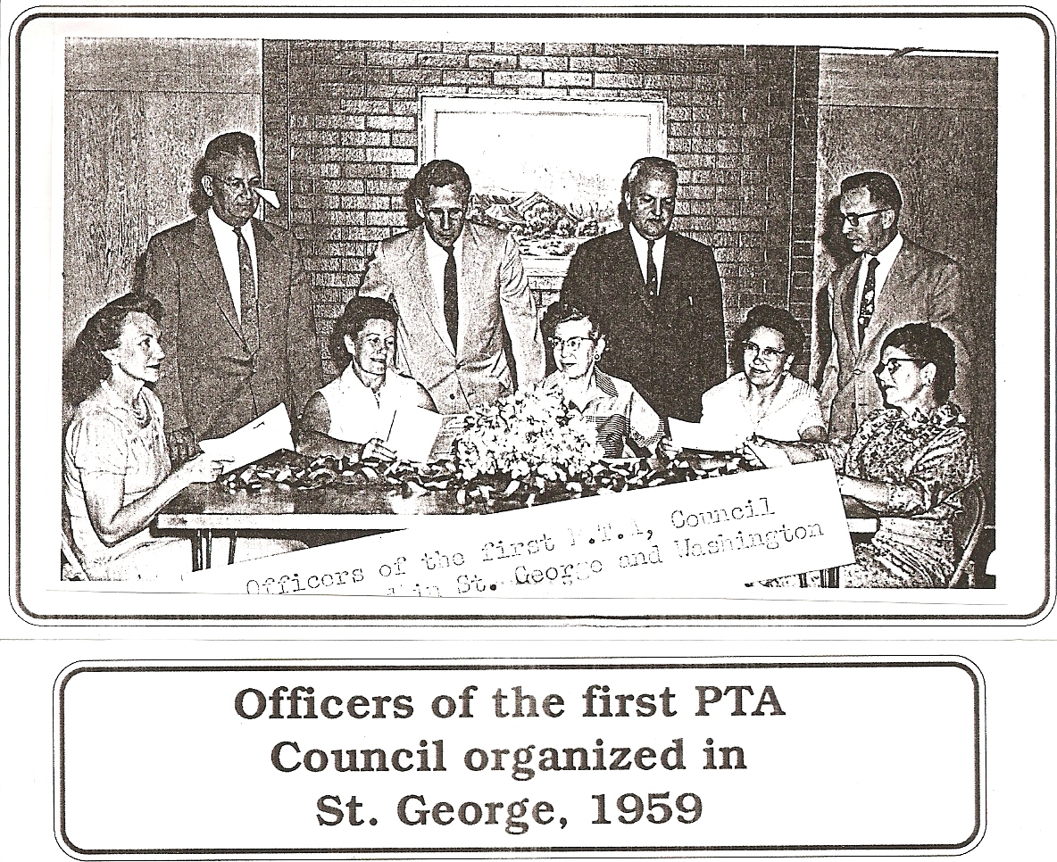 WCHS-00324 First PTA Council organized in St. George