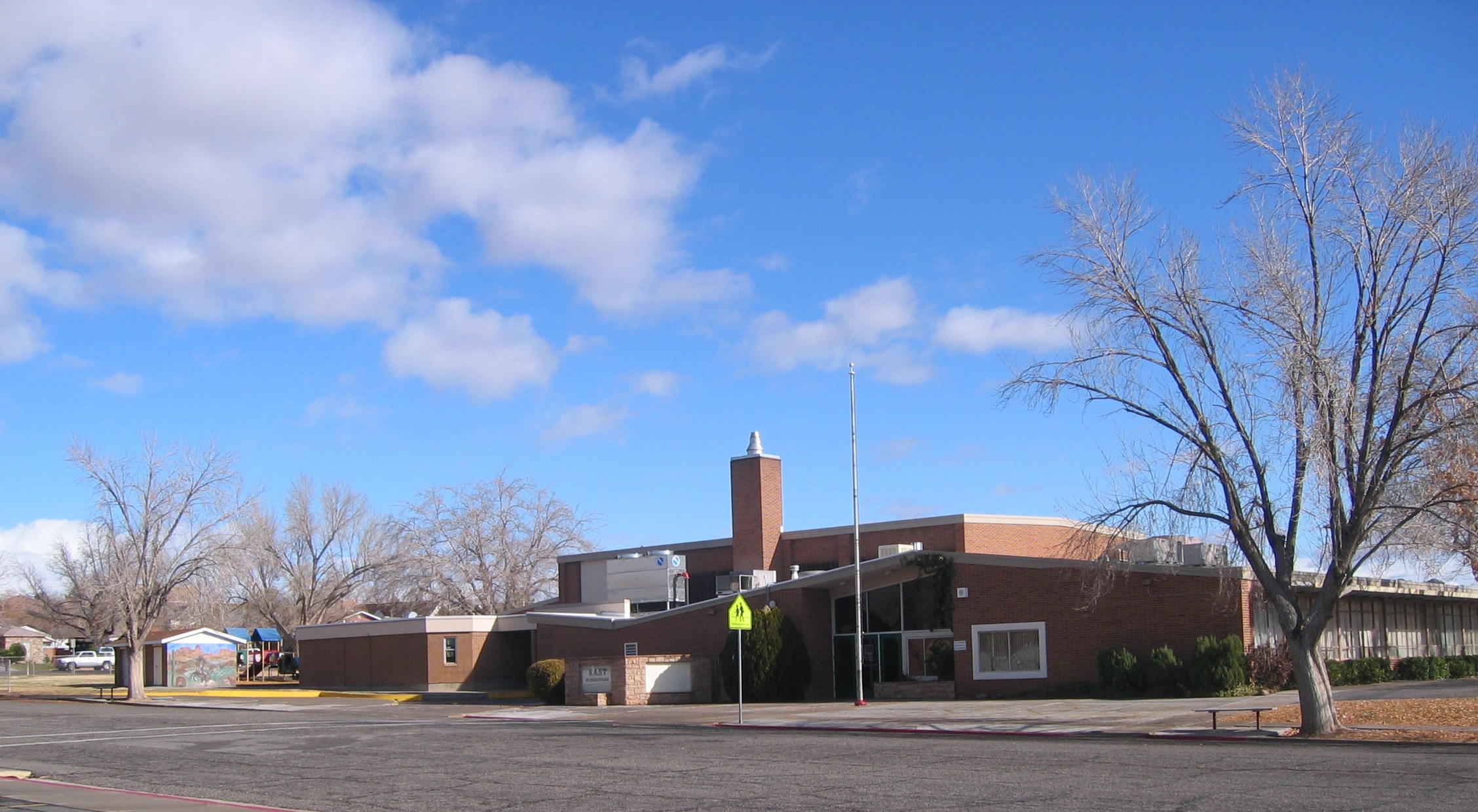 Front of East Elementary School