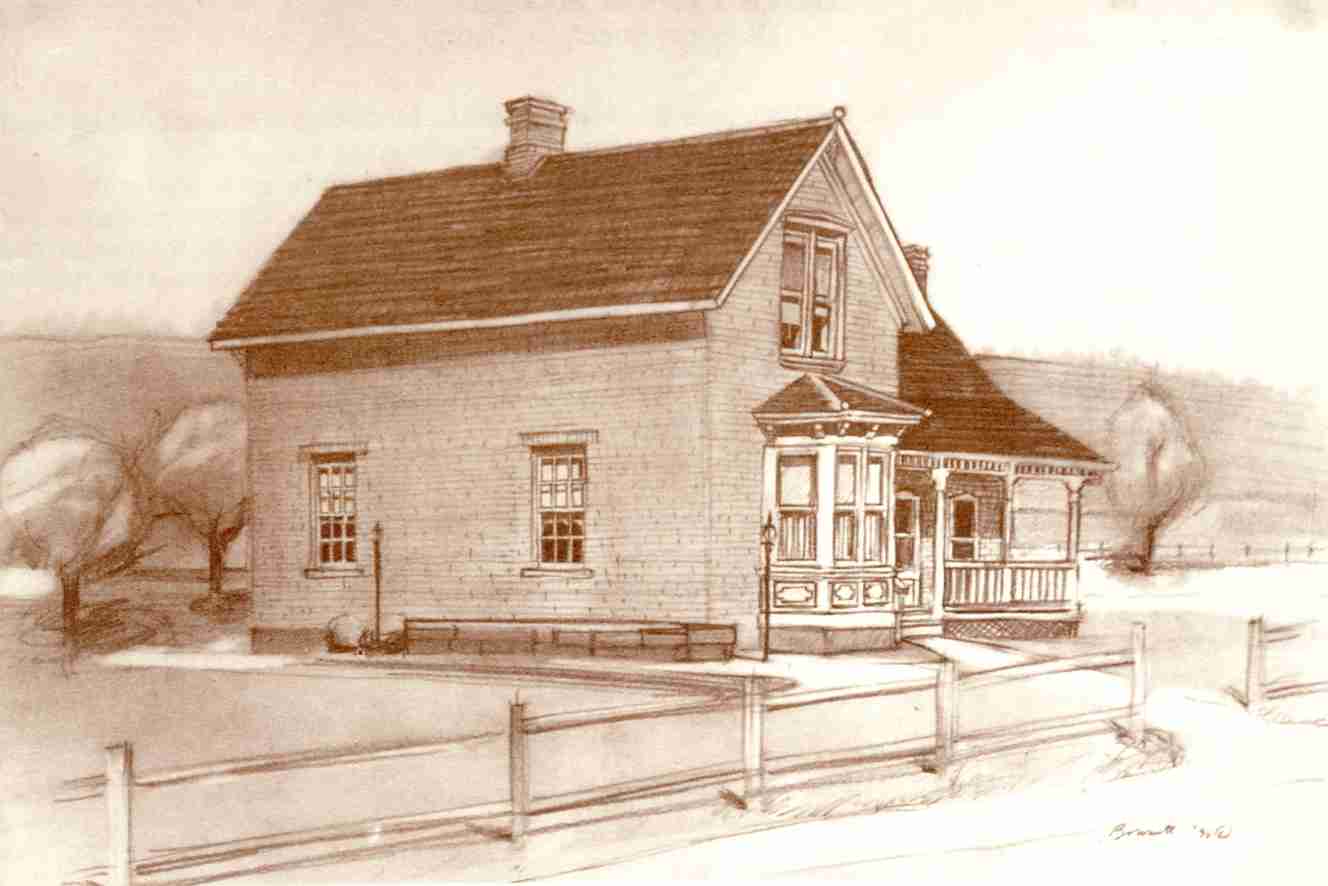 Sketch of the Bentley Home