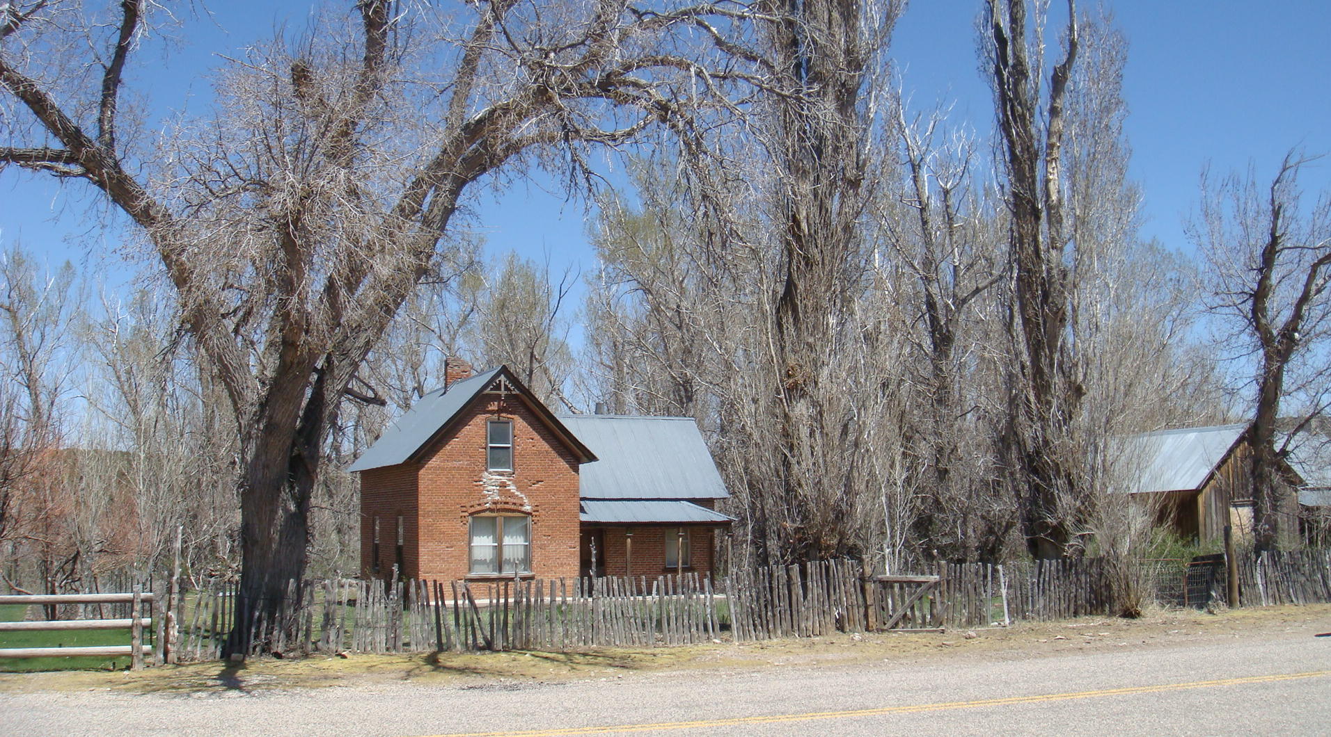 Two houses on the Terry Ranch