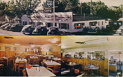 Dick's Cafe in the 1930s