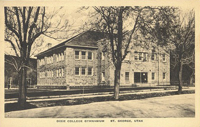 Old Dixie College Gymnasium Building