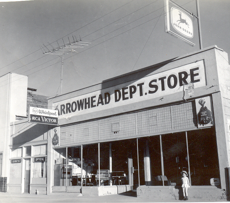 Front of the Arrowhead Department Store