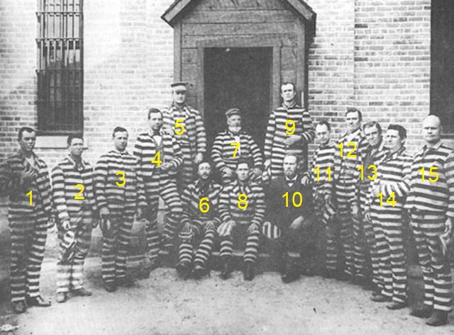 Polygamist prisoners in the Utah Territorial Penitentiary