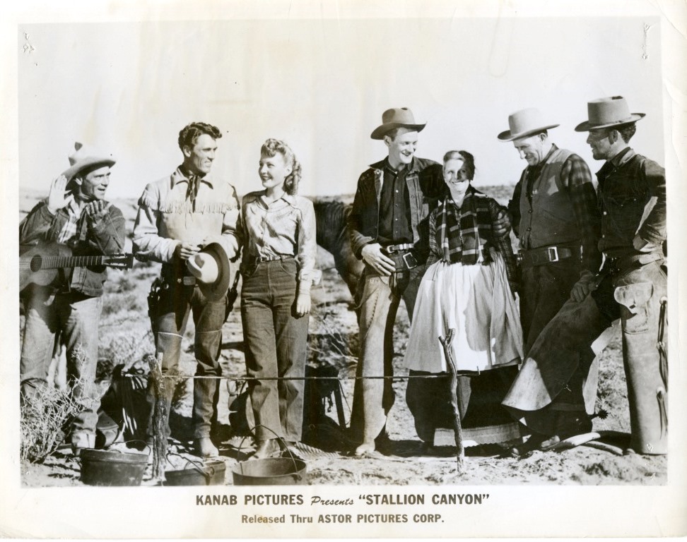 Promotional photo for the movie, Stallion Canyon