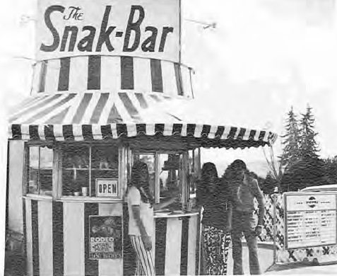 People at The Snak-Bar