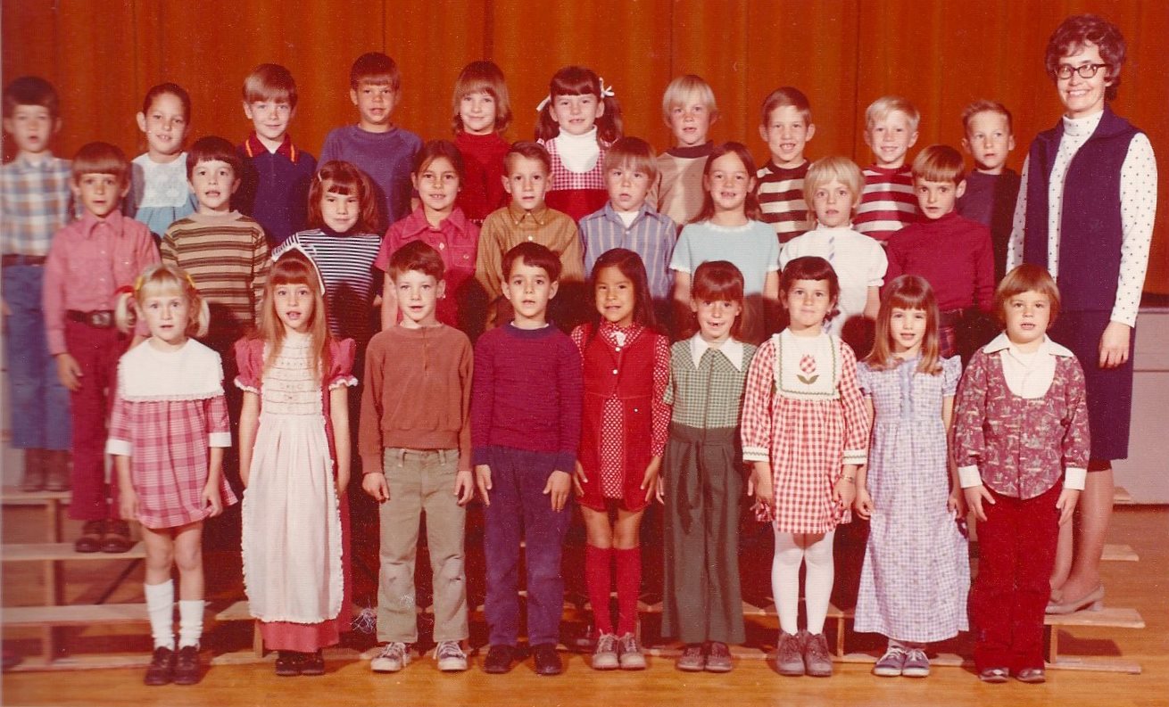 Miss Nelson's 1973-1974 first grade class at East Elementary School