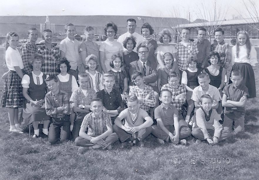 Mr. A. B. Sullivan's 1961-1962 sixth grade class at East Elementary School