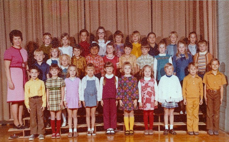 Mrs. Catherine Woodbury's 1972-1973 second grade class at East Elementary School