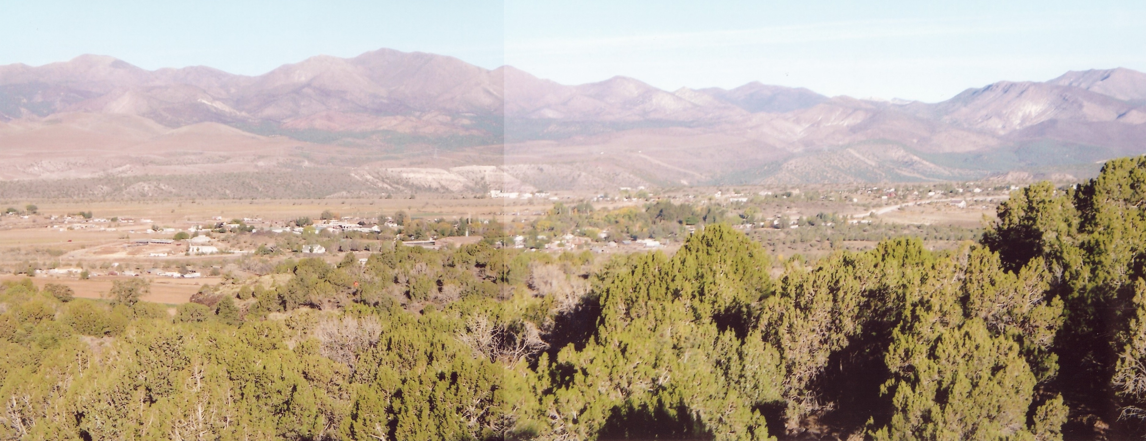 Panoramic photo of Veyo