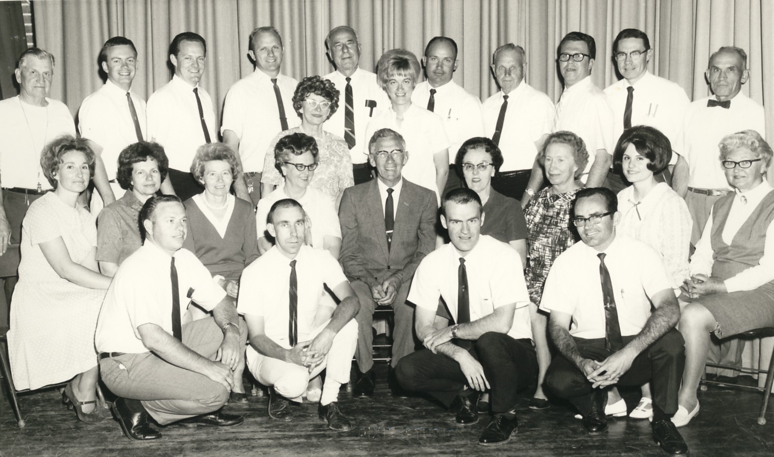 1969 faculty at the Woodward School in St. George