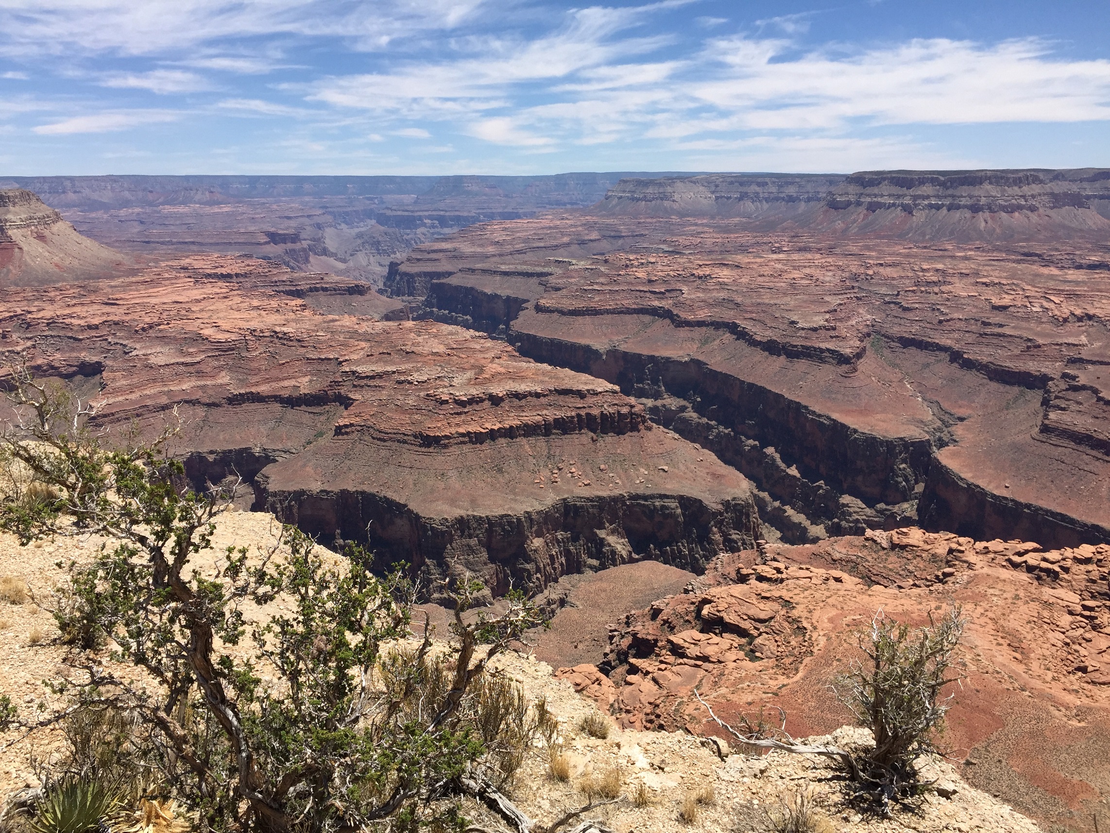 Junction of Kanab Creek and the Colorado River at Kanab Point