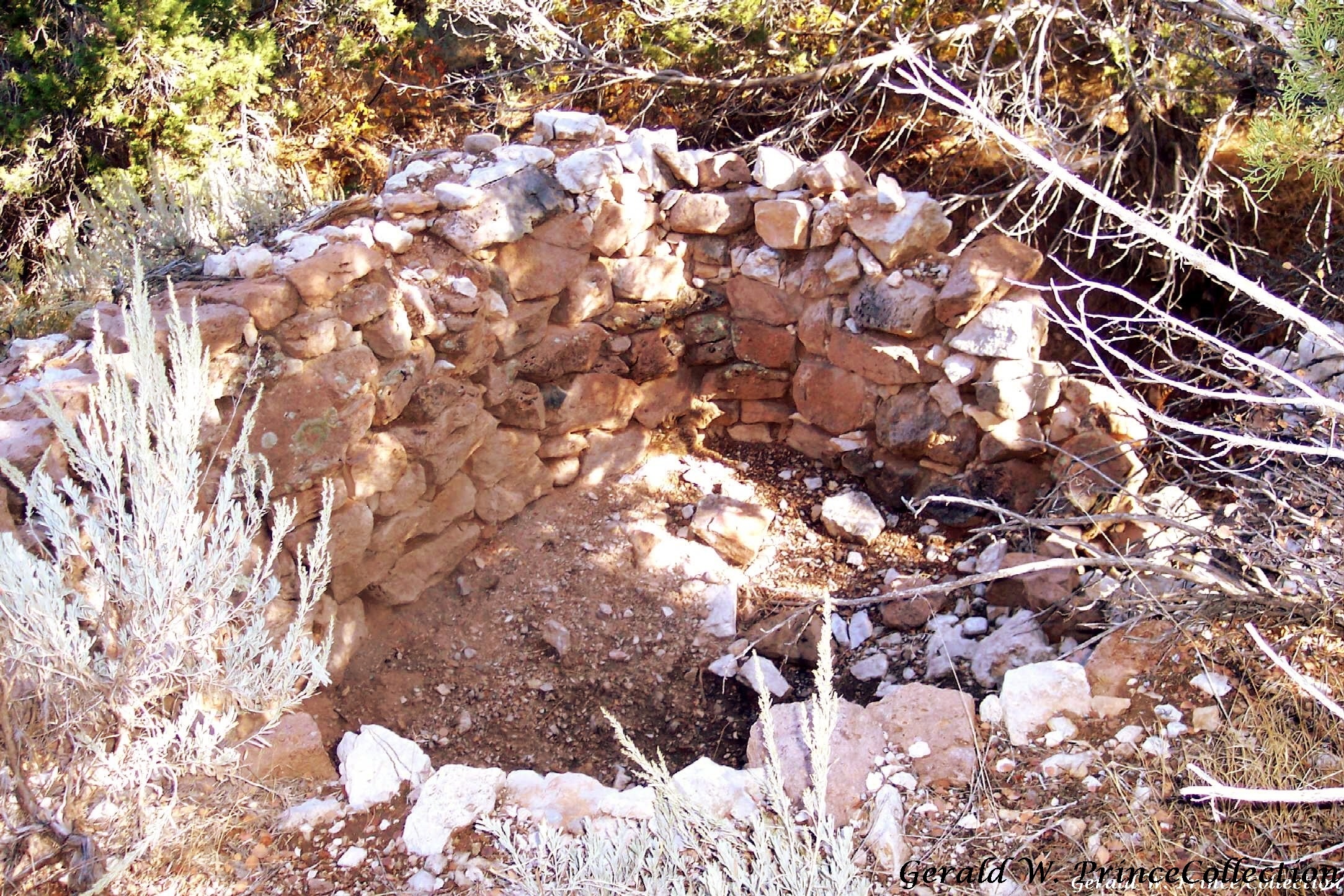An old lime kiln north of New Harmony, Utah