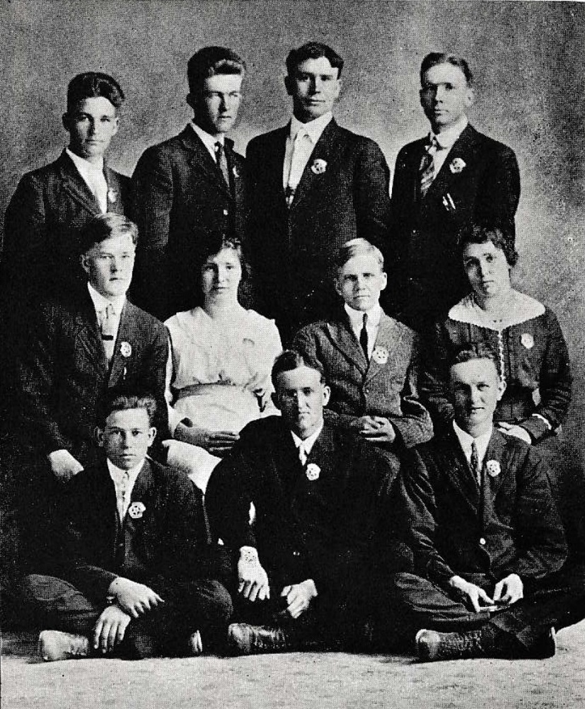 The Dixie Normal College 'Police' in 1915-1916