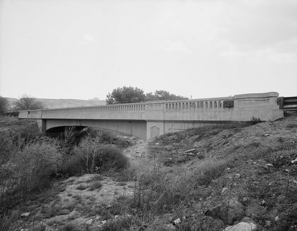 Gould's Wash Bridge looking southeast