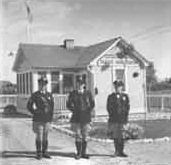 Santa Clara Checking Station and Officers