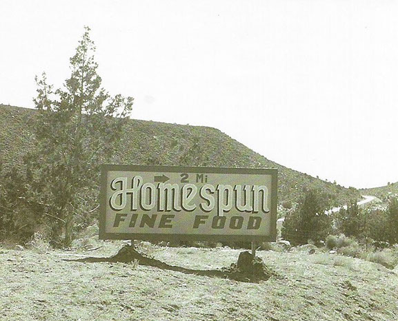 Homespun Sign