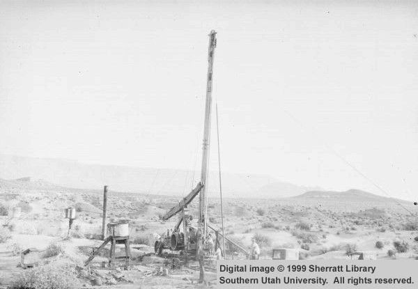 An oil well near St. George