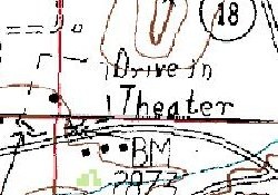 U.S. Geological Survey map, July 1, 1986