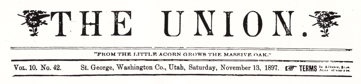 The Union masthead