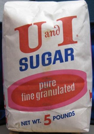 Bag of U and I Sugar