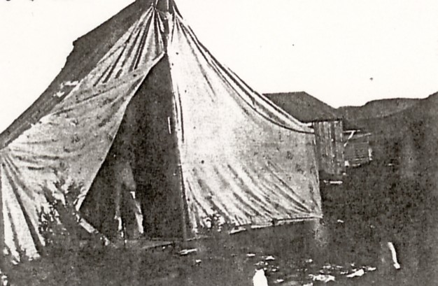 Tent at the Pine Valley CCC Camp