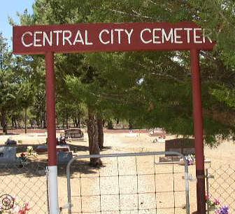 Central Cemetery Sign