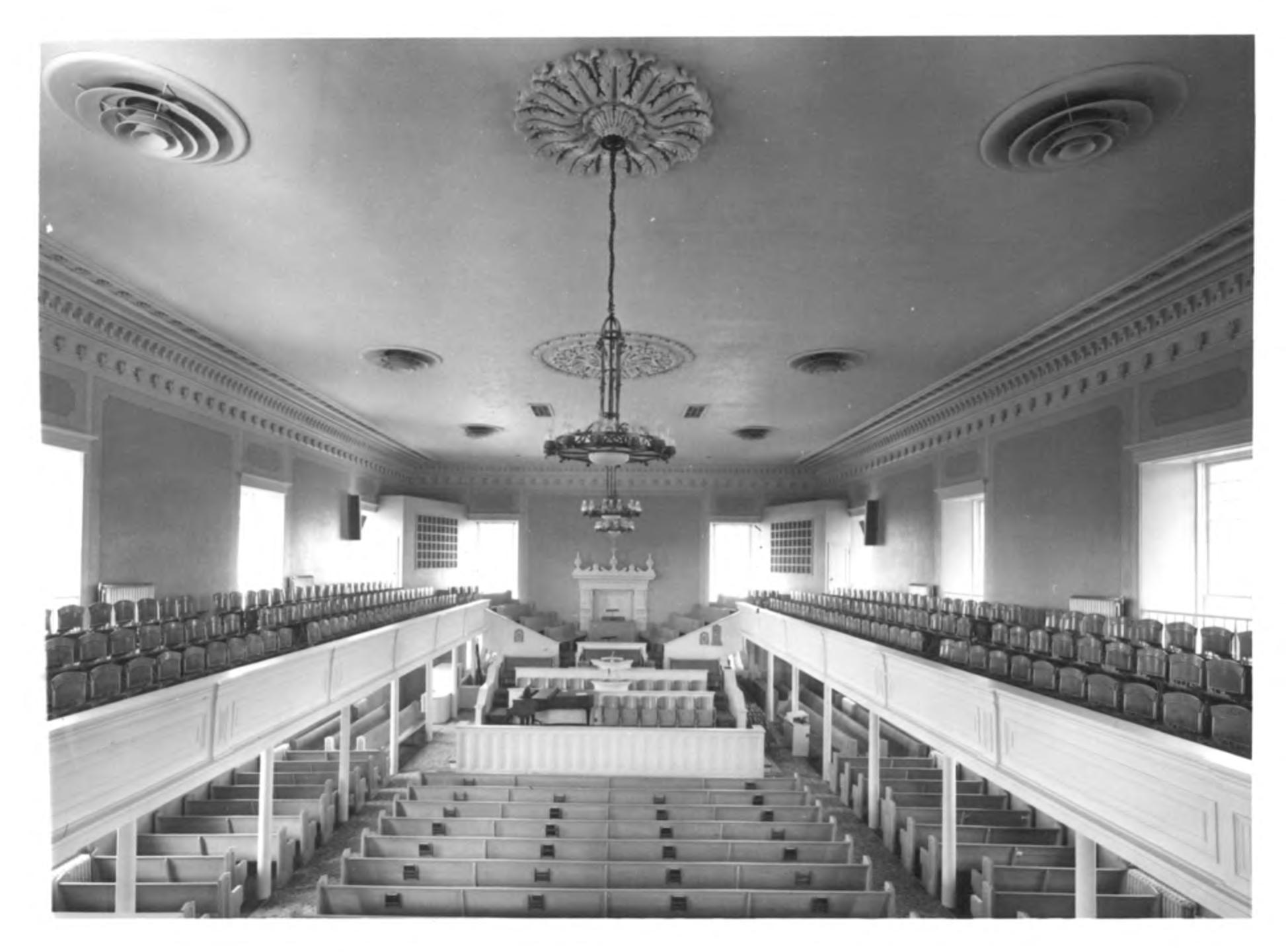 Inside of the St. George Tabernacle