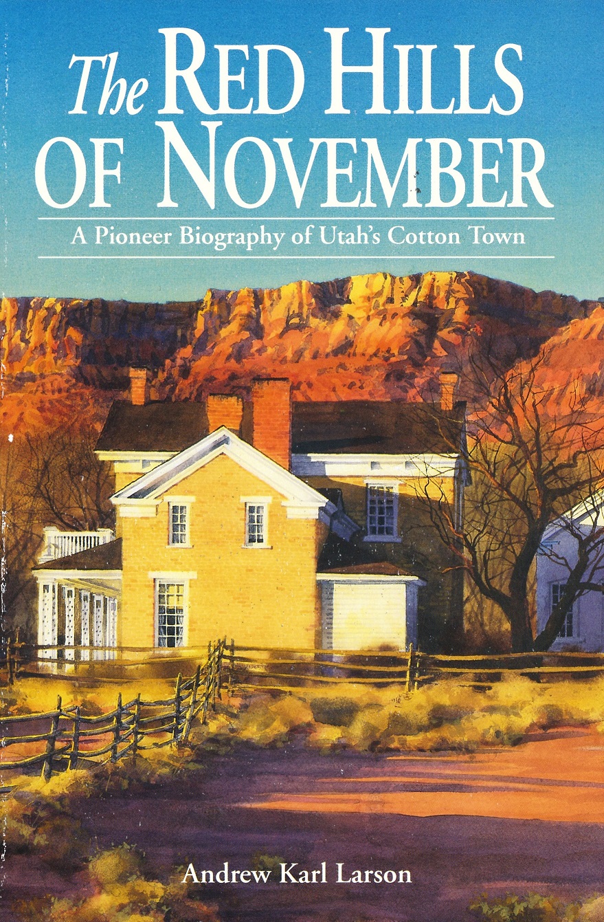Front cover of The Red Hills of November