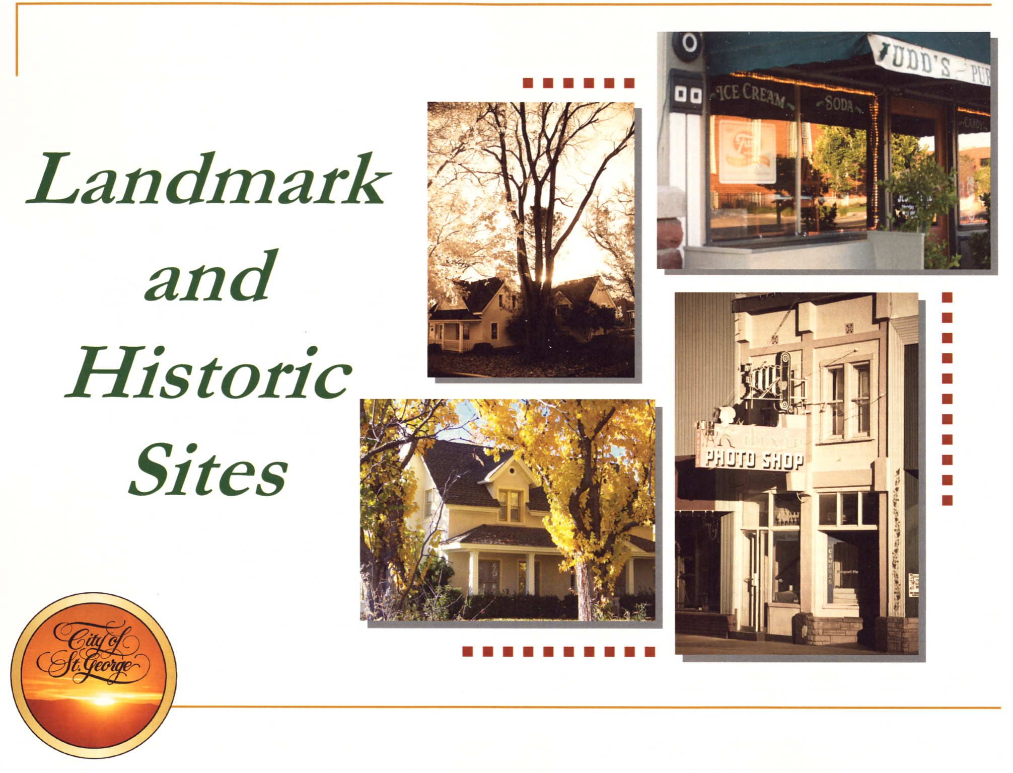 Front cover of Landmark and Historic Sites