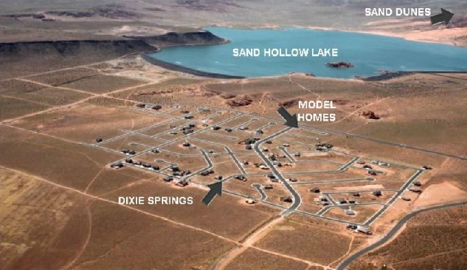 Dixie Springs Plat Map Dixie Springs Development In Hurricane, Utah