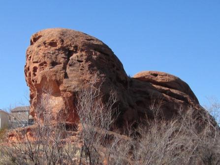 The Lion's Head rock formation