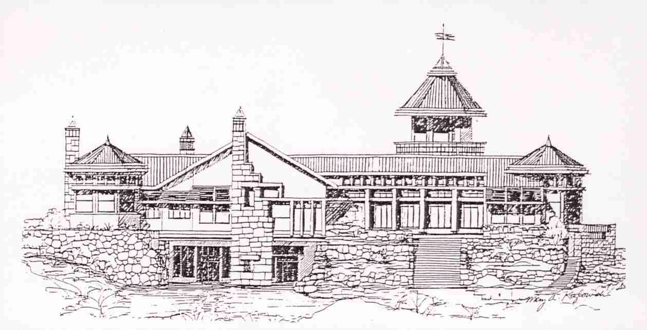 Architectural Drawing of the Babylon House