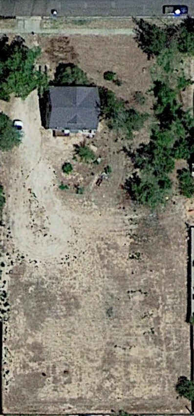 Aerial view of the Oliphant lot