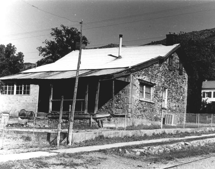 Back/west side of the Thomas Forsyth home