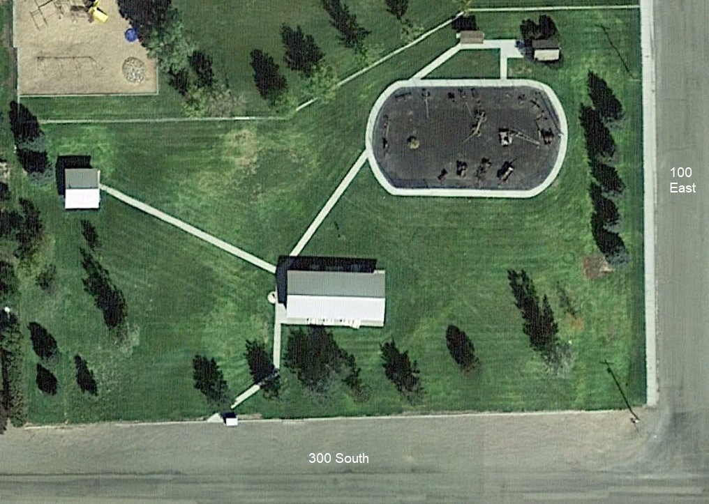Aerial view of Enterprise Pioneer Memorial Park