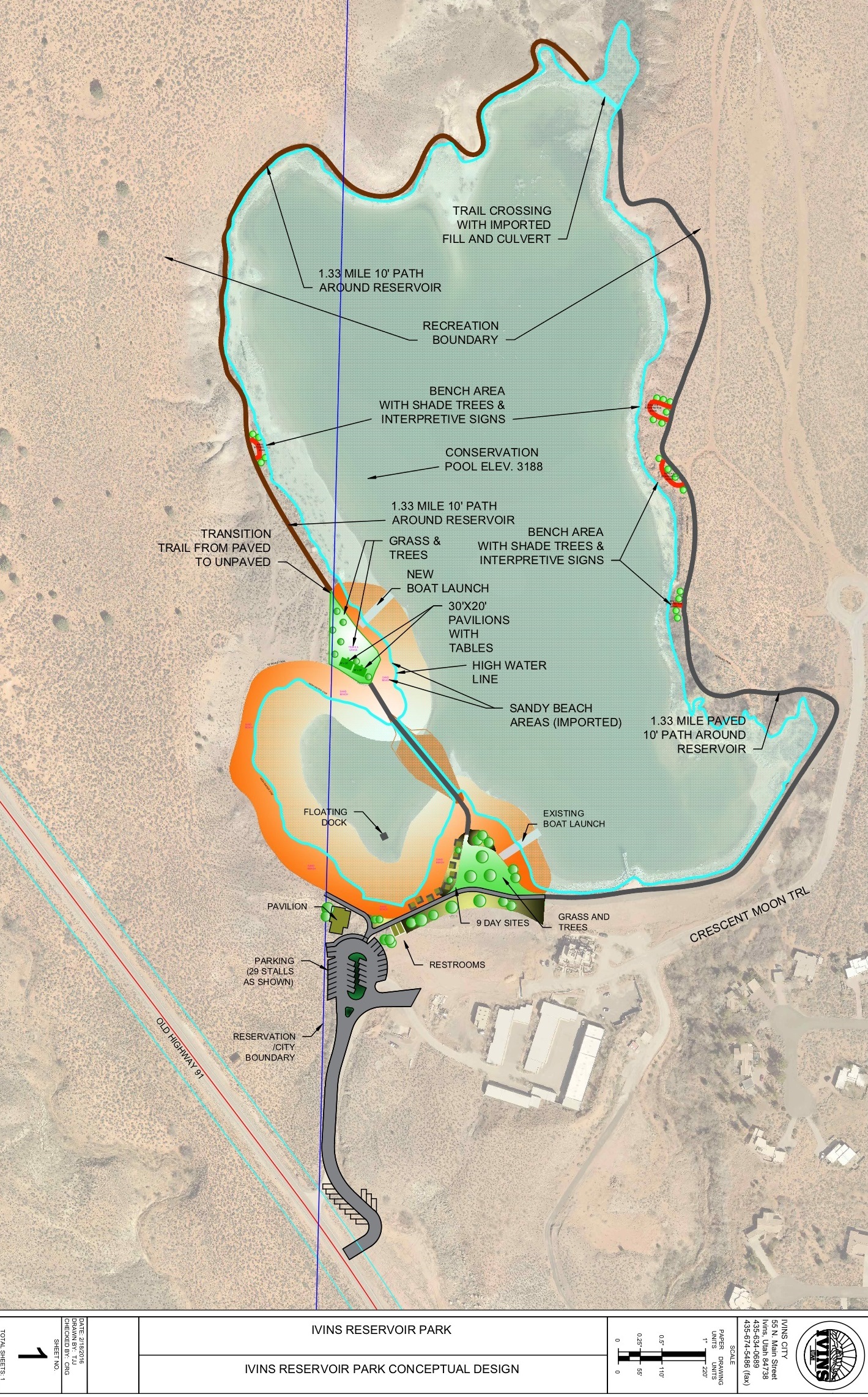 Fire Lake Park Layout