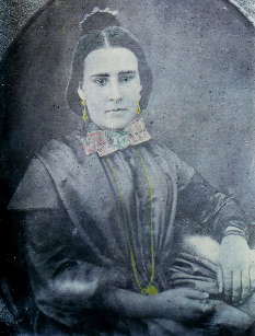 Sarah Jane Snyder Dickinson at age 18