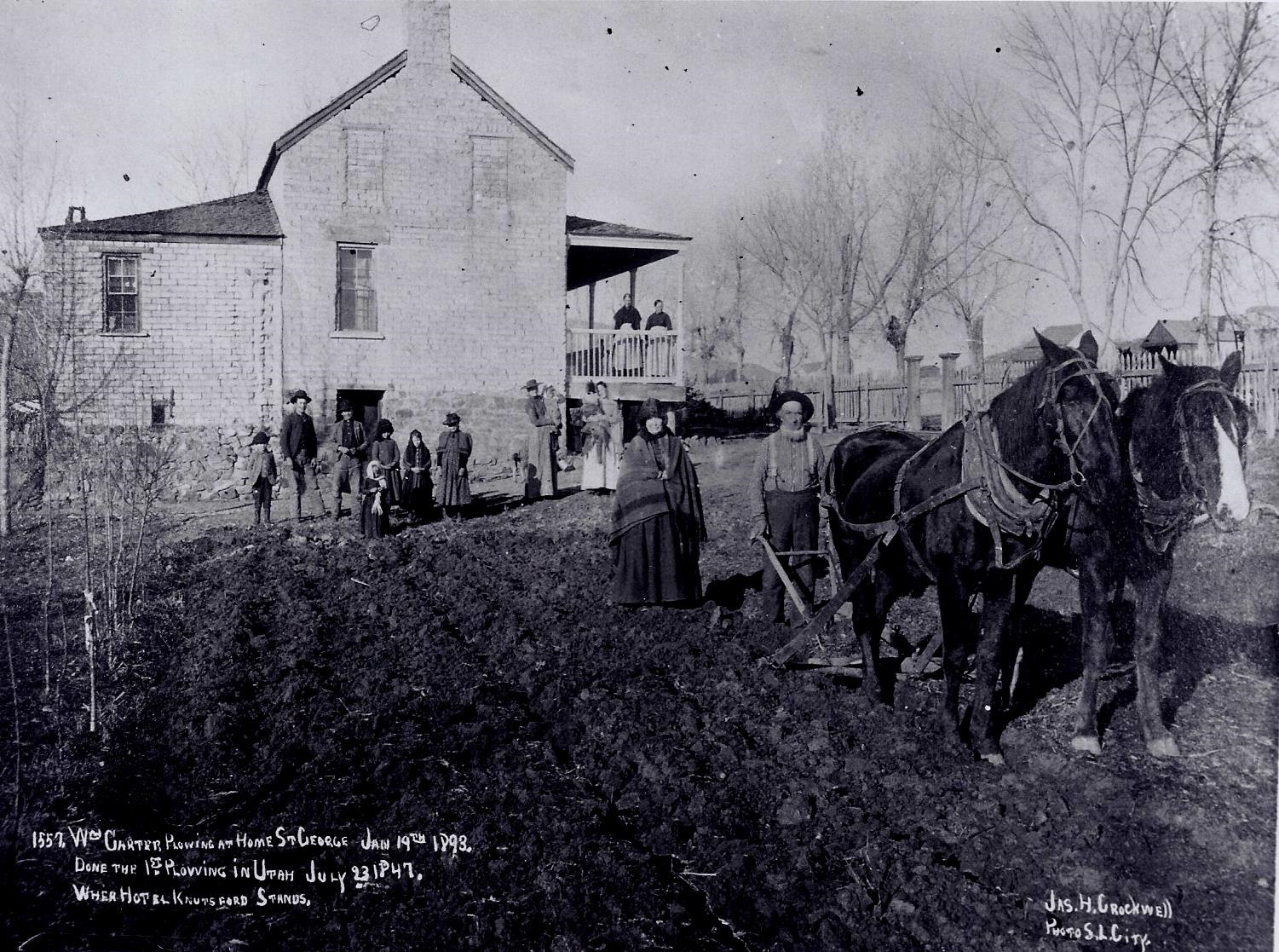 William Carter Plowing