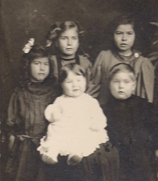 Some of the Nicholls' children