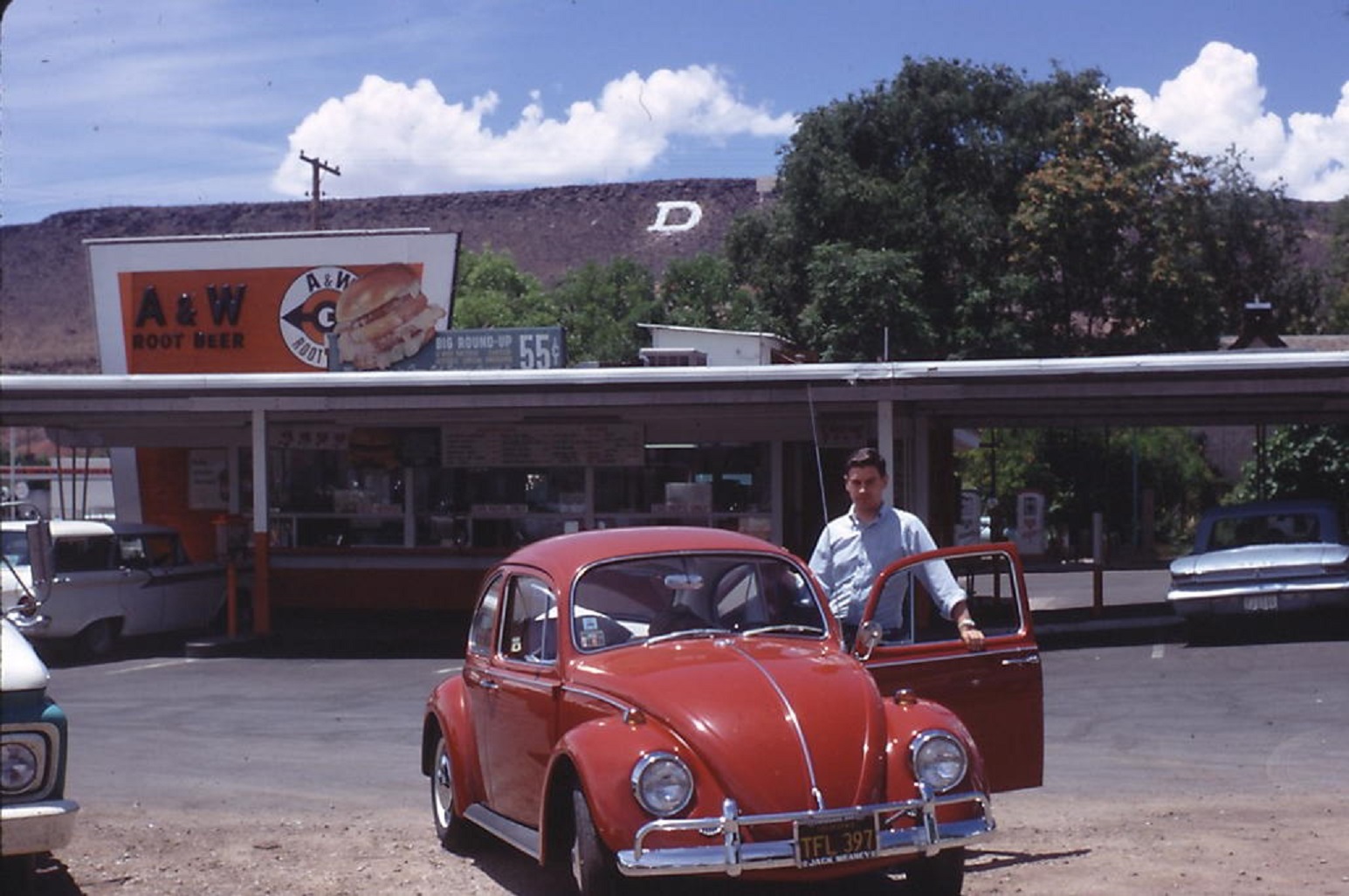The A&W drive-in on Old Hwy 91 in St George