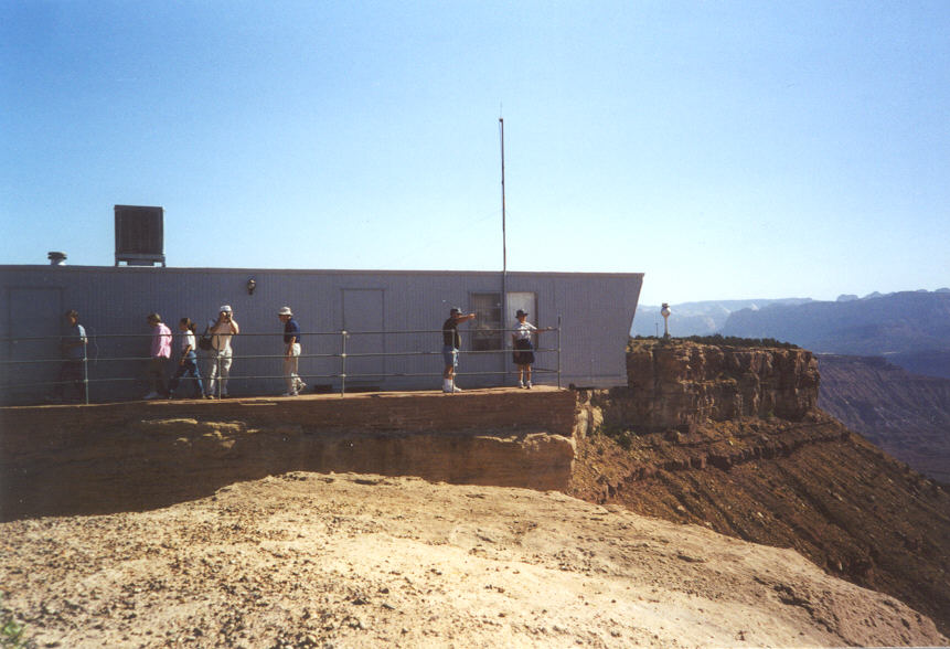 WCHS-00154 Lunchroom trailer at the Hurricane Mesa Test Facility