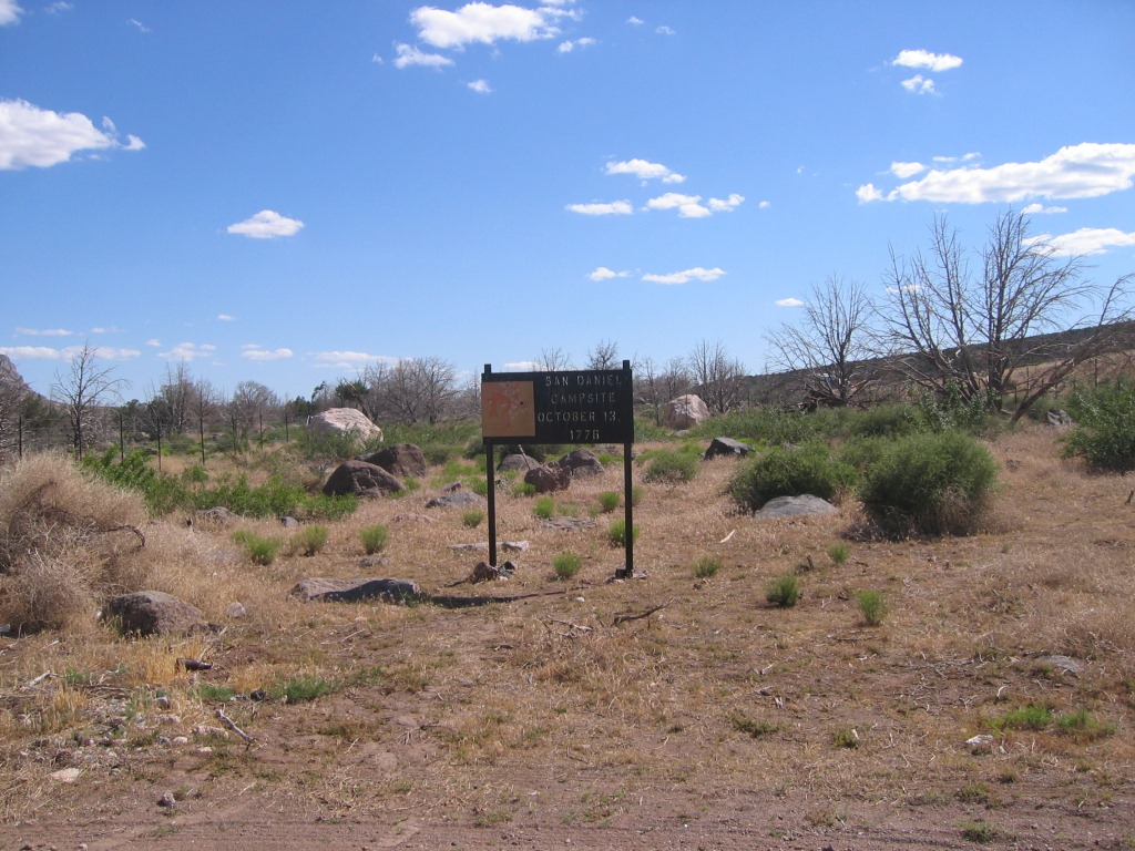 Dominguez-Escalante San Daniel Campsite