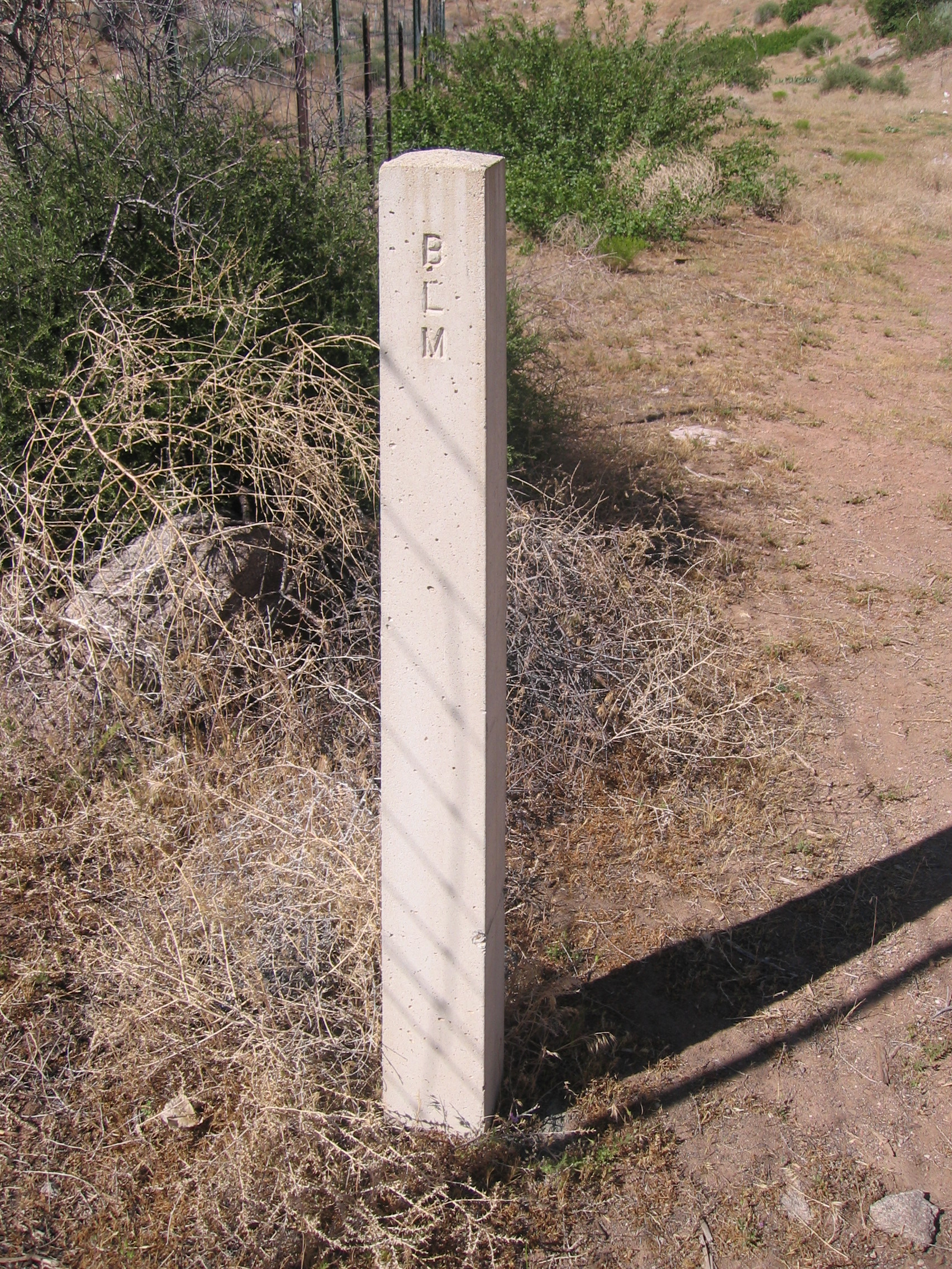 WCHS-00159 BLM Dominguez-Escalante Trail Marker