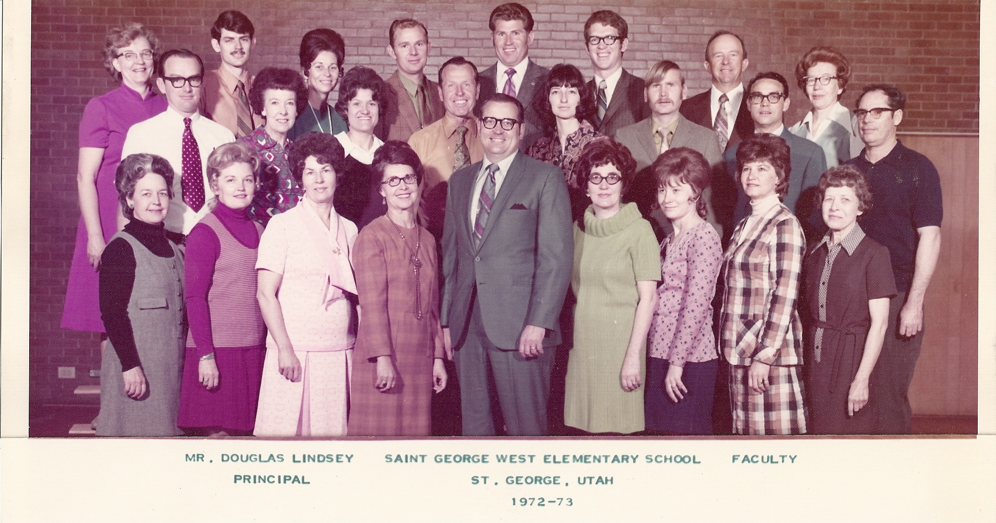 WCHS-00236 West Elementary School 1972-1973 Faculty