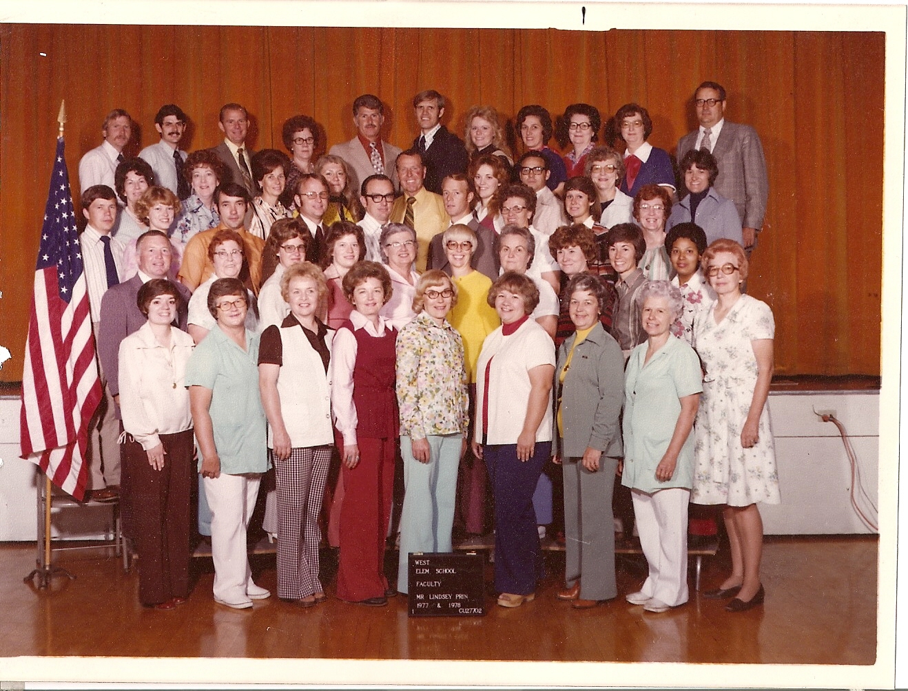 WCHS-00238 West Elementary School 1977-1978 Faculty
