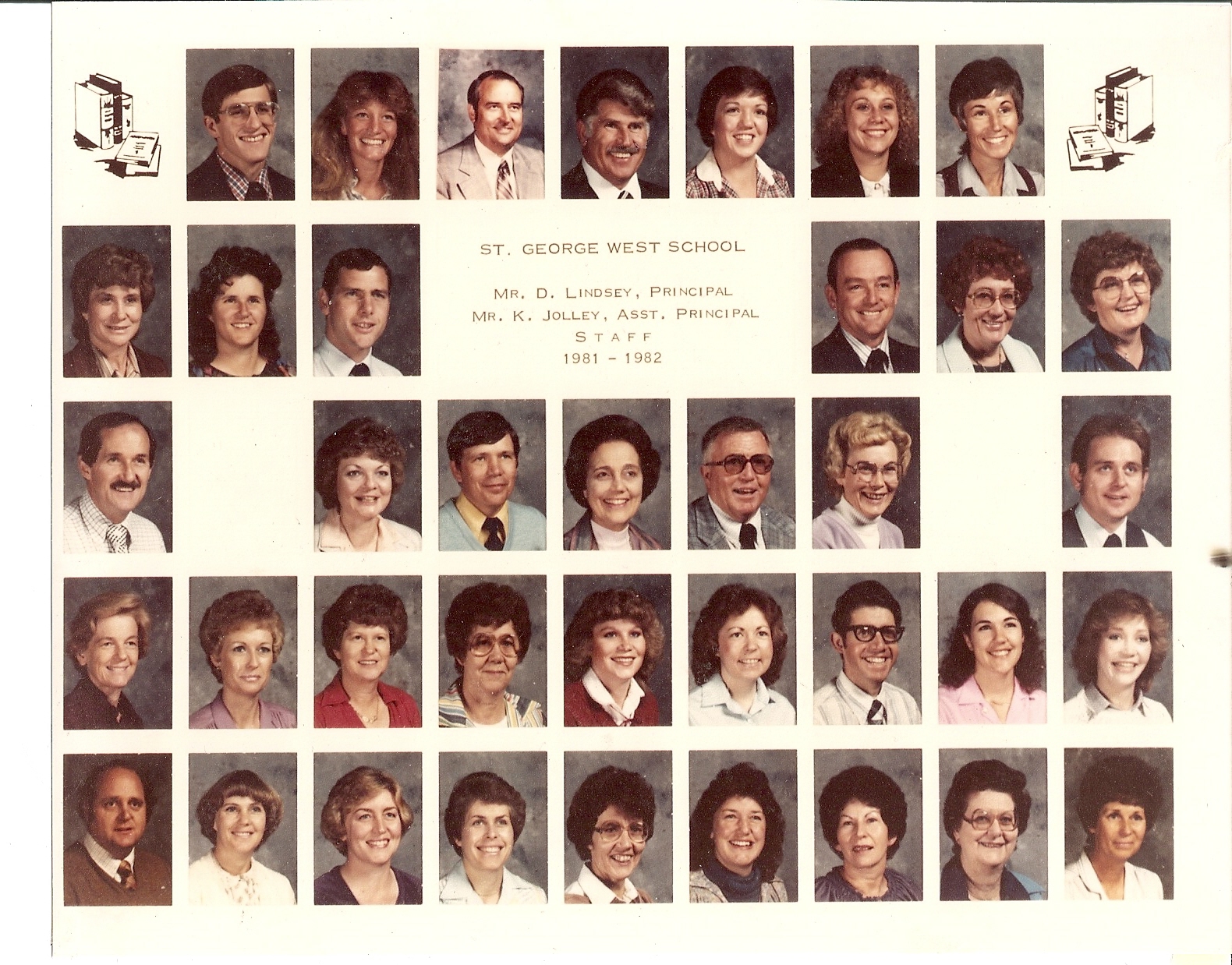 WCHS-00242 West Elementary School 1981-1982 Faculty