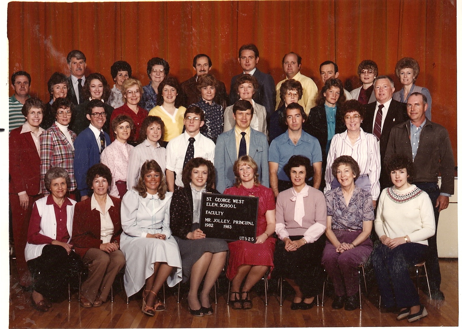 WCHS-00243 West Elementary School 1982-1983 Faculty